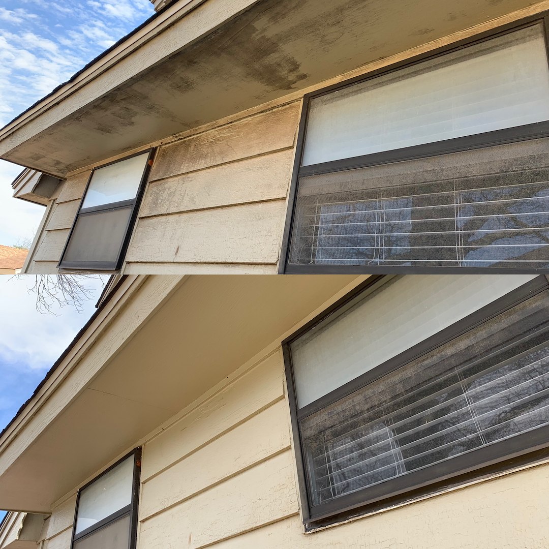 Pressure Washing Older Home in Oklahoma City: A Complete Mold Removal House Washing 